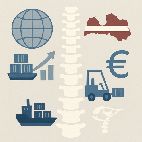 Eksports, tirdzniecība, Latvija