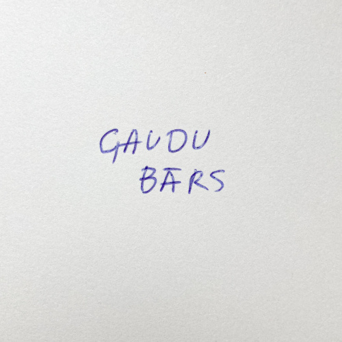 pasākuma nosaukums roksrakstā ar zilu pildspalvu uz papīra