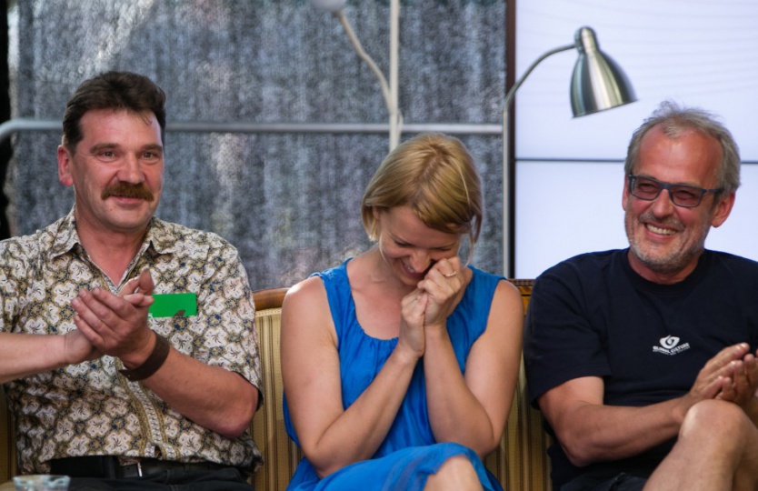 Bergmani, Bondaru, Parādnieku un Viņķeli &ldquo;cepinās&rdquo; uz LAMPAS skatuves