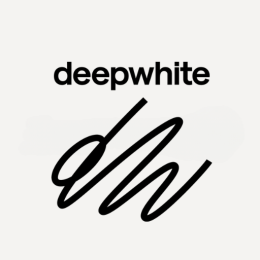 Deep White  - logo